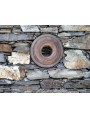 Finishes for drainage of terracotta walls or filler necks for fountains