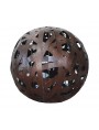 Great Metallic Sphere Chandelier