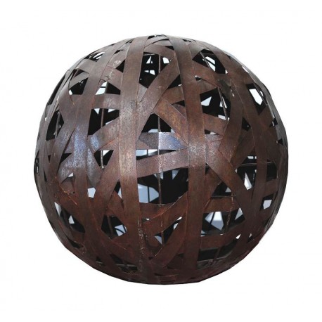 Lampadario Sfera metallica diametro 44 cm
