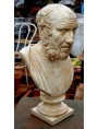 Plato philosopher bust - patinated plaster cast