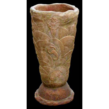 Terracotta Decò vase