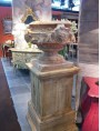 Terracotta Franch vase calix