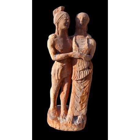 Stauta etrusca in terracotta
