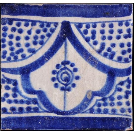 moroccan blue tile