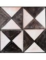 Manganese Berber Tiles 9,5x9,5cms Hourglass