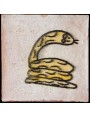 Piastrelle Berbere 9,5x9,5cm serpente a sonagli