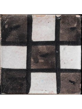 Manganese Berber Tiles 9,5x9,5cms