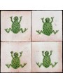 Berber Tiles the Frog 10x10cms