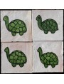 Berber Tiles the turtle 9,5x9,5cms