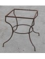 Table base in wrought-iron