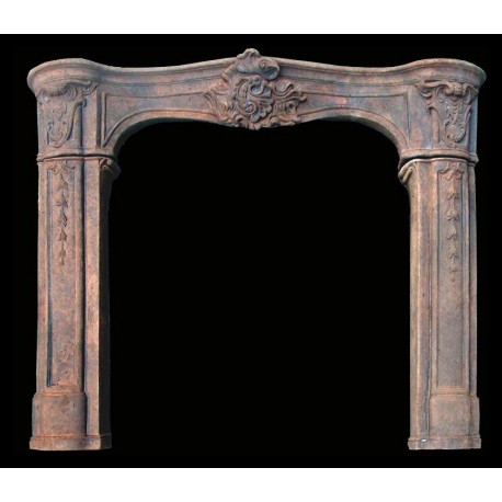 Terracotta Fireplace
