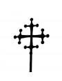 Croce lobata Pisana in ferro