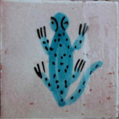Berber Tiles lizard 9,5x9,5cms