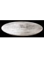 Sculpted marble Ø120cms round table
