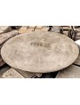 Sculpted marble Ø120cms round table