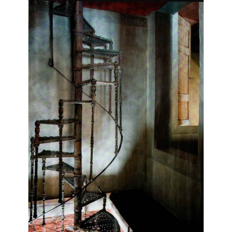 Maremma cast iron spiral staircase