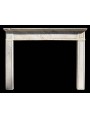 Fireplace in carrara marble