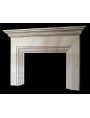English Fireplace in grey sandstone