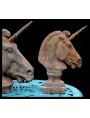 Unicorn in terracotta - Large