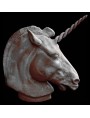 Unicorn in terracotta - Large