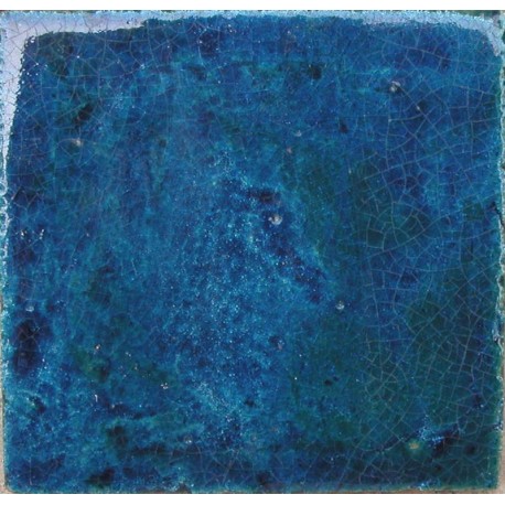 Majolica tile blue
