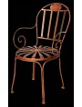 Forged Iron French armchair
