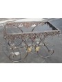 Butcher Franch table cast-iron with marble top