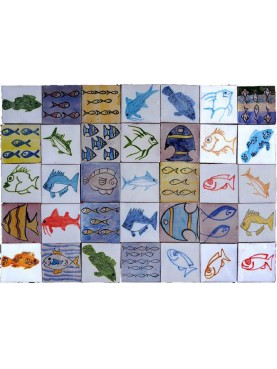 Berbers Morocco Tiles fishes
