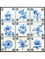 Portuguese floral tiles