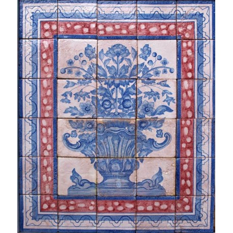 Portuguese panel with red frame