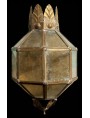 Great Italian brass half lantern