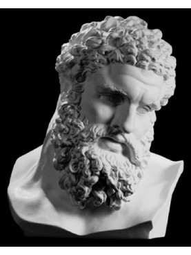 Farnese Hercules head - plaster cast perfect repro 1:1