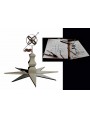 Wind Vane with armillary sphere and compass rose