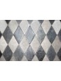 Marble floor rhombuses symmetrical rhombs